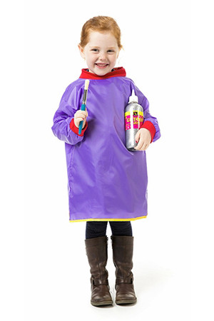 Painting Smock Toddler - Purple (Open-Back)