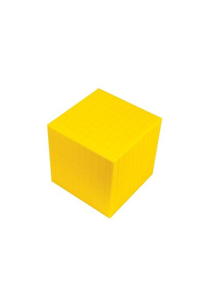 MAB Base Ten - Cube (Yellow)