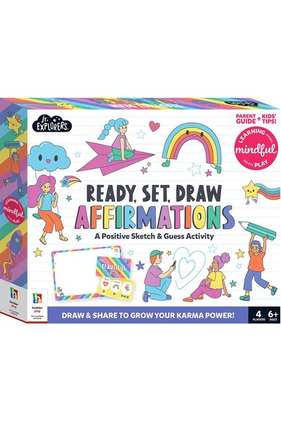 Junior Explorers: Ready, Set, Draw Affirmations