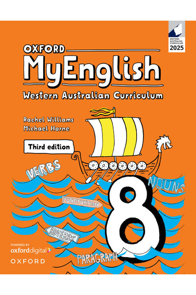 Oxford MyEnglish for WA Curriculum - Year 8: Student Workbook + obook Pro