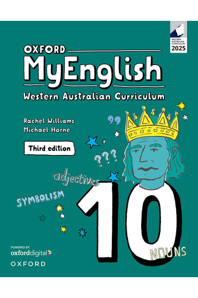 Oxford MyEnglish for WA Curriculum - Year 10: Student Workbook + obook Pro