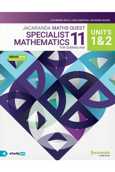 Jacaranda Maths Quest 11 - Specialist Mathematics: Units 1 & 2 For ...