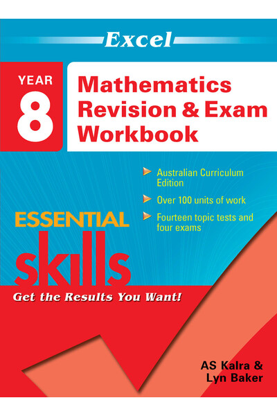 Excel Essential Skills - Mathematics Revision and Exam Workbook: Year 8