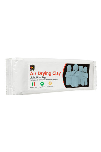 Air Drying Clay - Light Blue (1kg)