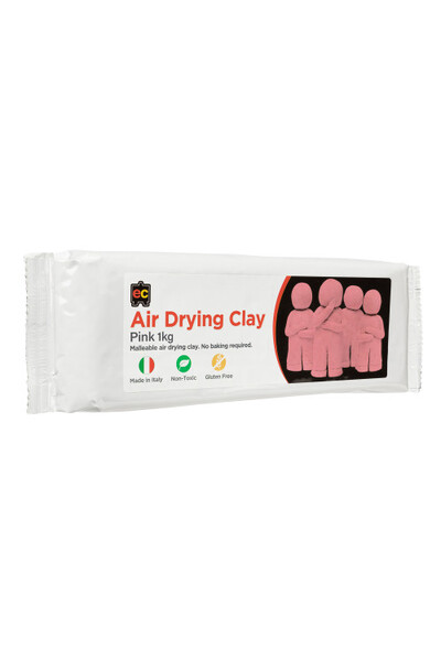 Air Drying Clay - Pink (1kg)