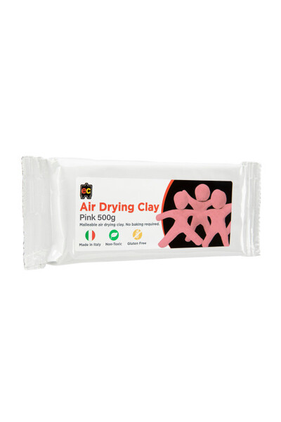 Air Drying Clay - Pink (500g)