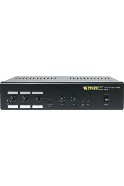 Redback 30W 3 Input 100V Public Address (PA) Amplifier