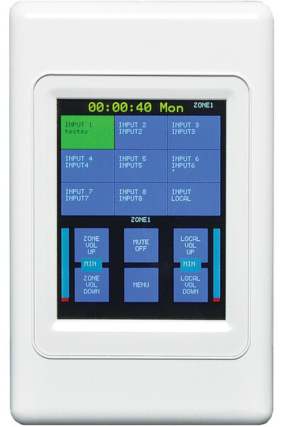 Redback Touchscreen Source Switching Wall Plate to suit A4480B