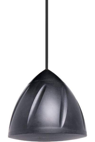 Redback 100V Line 40W Black Ball Pendant Ceiling Speaker