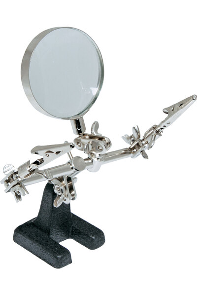 Micron PCB Holder Solder Stand And Magnifier