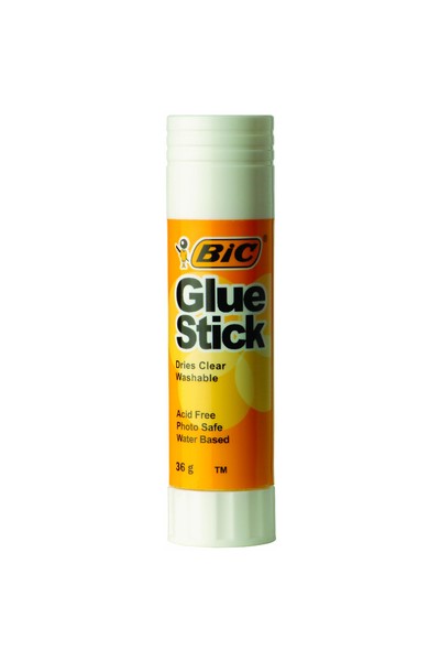 Bic Glue - Clear Stick: 36g (Box of 12)