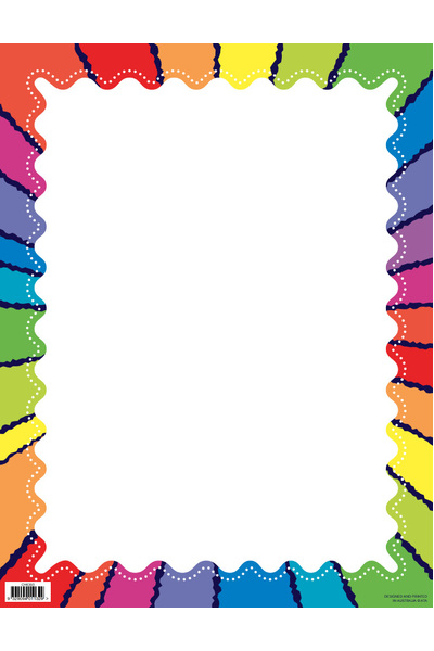 Rainbow Stripes Chart (CH6393) Educational Resources and Supplies ...