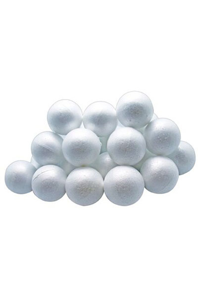 Polystyrene Balls 60mm - Pack of 25 