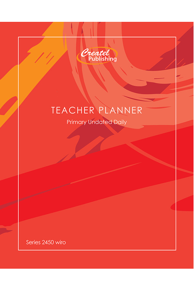 Primary Undated Planner (Daily) - Wiro Bound