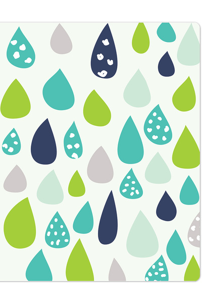 Teacher's Notebook - Rain Drops - Createl Publishing (CRE-2478G ...