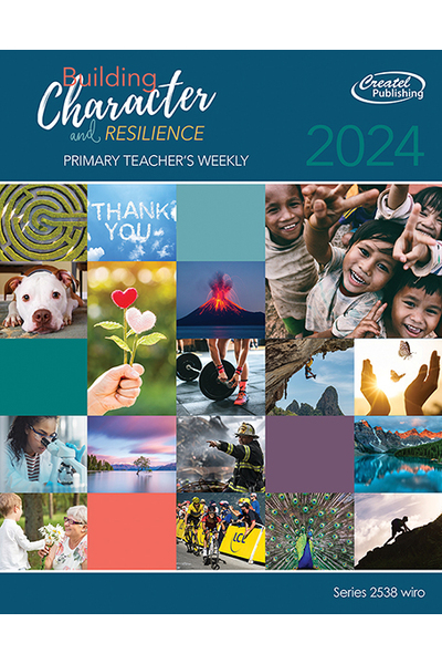 Primary Building Character and Resilience (BCR) Planner 2024 (Weekly)