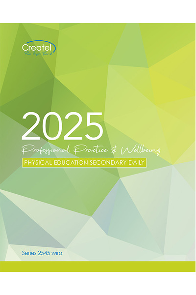 Physical Education Strategy Planner 2025 (Daily) - Wiro Bound