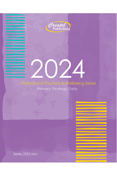 Primary Strategy Planner 2024 (Daily) - Wiro Bound