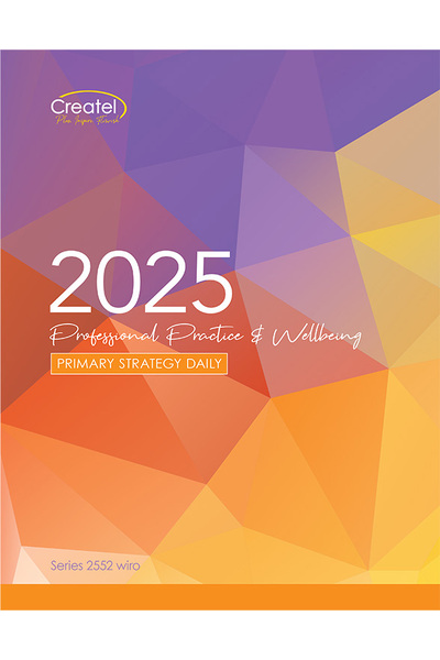 Primary Strategy Planner 2025 (Daily) - Wiro Bound