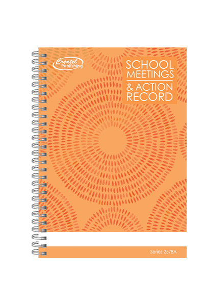 School Meeting Record Book - A5