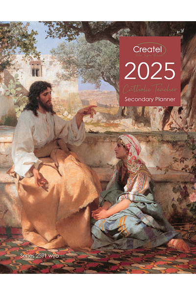 Secondary Catholic Planner 2025 (Weekly) - Wiro Bound