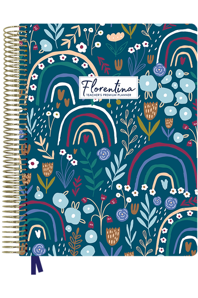 Florentina Premium Planner 2025 (Weekly) - Rainbow Fields