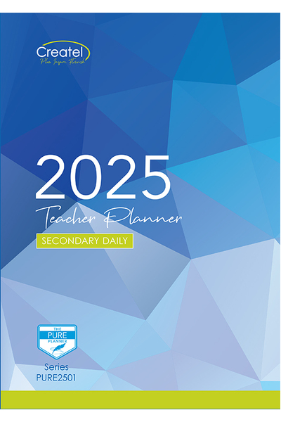 Secondary Pure Paperback Planner 2025 (Daily)