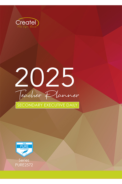 Executive Pure Paperback Planner 2025 (Daily)