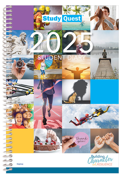 StudyQuest 2025 (Years 7-12) Student Diary