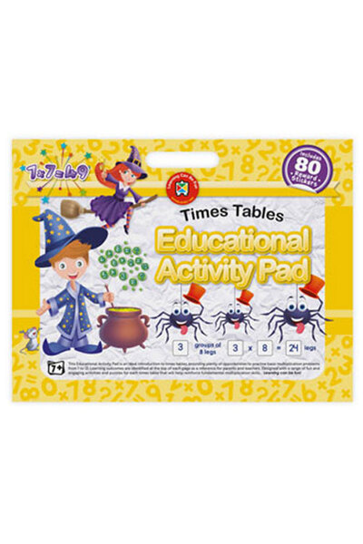Educational Activity Pad - Times Tables