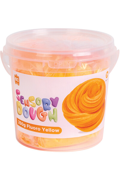 Sensory Dough - Fluoro Orange 250g