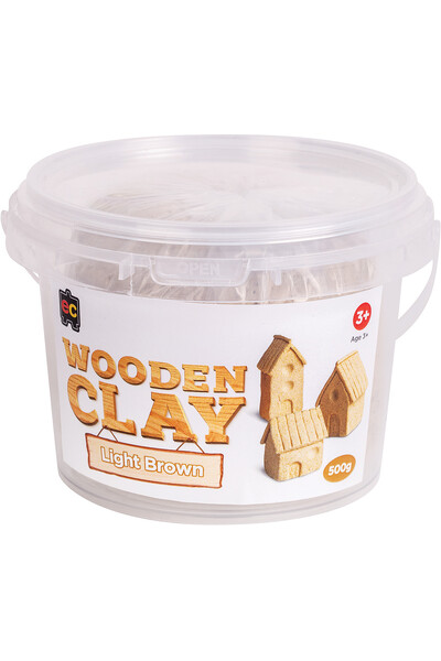 Wooden Clay - Light Brown 500g