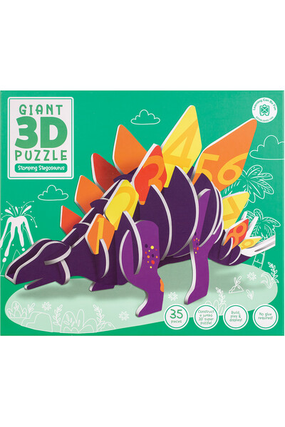 Giant 3D Puzzle - Stomping Stegosaurus