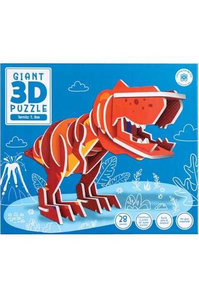 Giant 3D Puzzle -  Terrific T. Rex