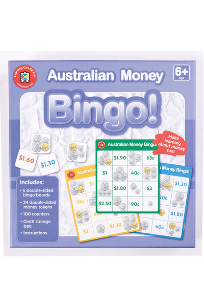 Australian Money Bingo