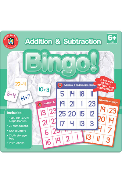 Addition & Subtraction Bingo