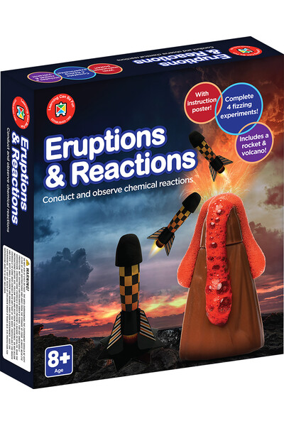 Eruptions & Reactions Science Kit