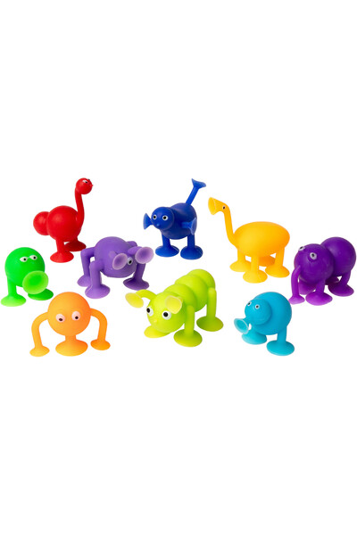 Suction Monsters - Pack of 9