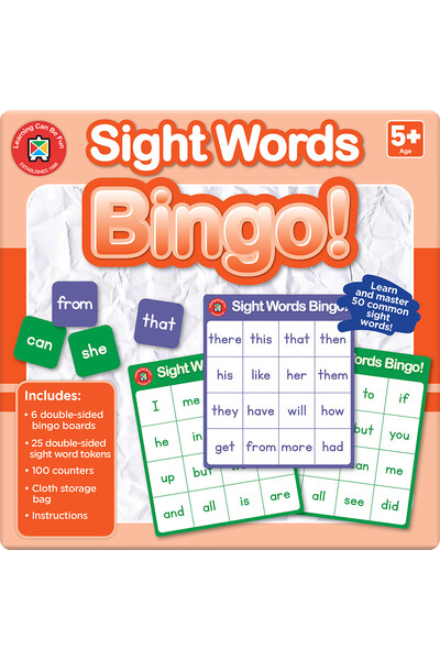 Sight Words Bingo