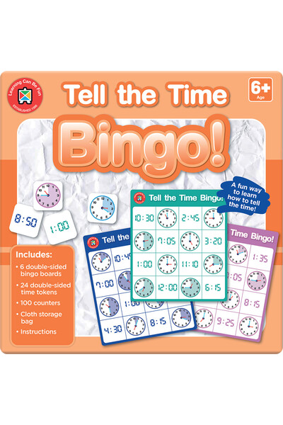 Tell the Time Bingo