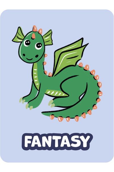 Junior Library Stickers - Fantasy (Pack of 243)