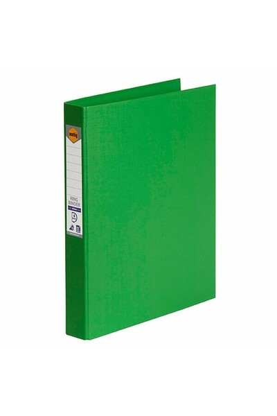 Marbig Binder A4 - PE 4 D-ring 25mm (Green)