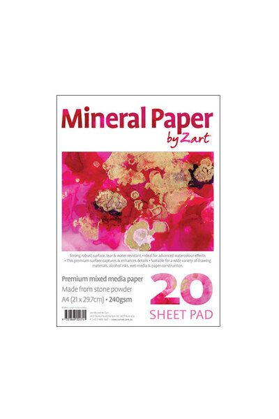 Mineral Paper Pad Premium 240gsm - A4