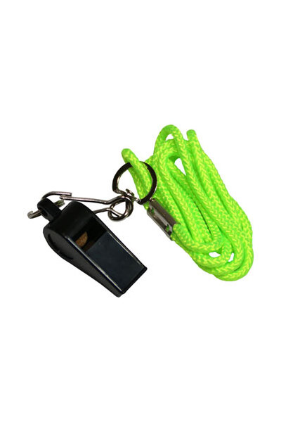 NYDA Plastic Whistle & Cord