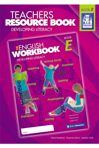 The English Workbook Teachers Resource Book E Ages 10 R I C Publications Ric 6305