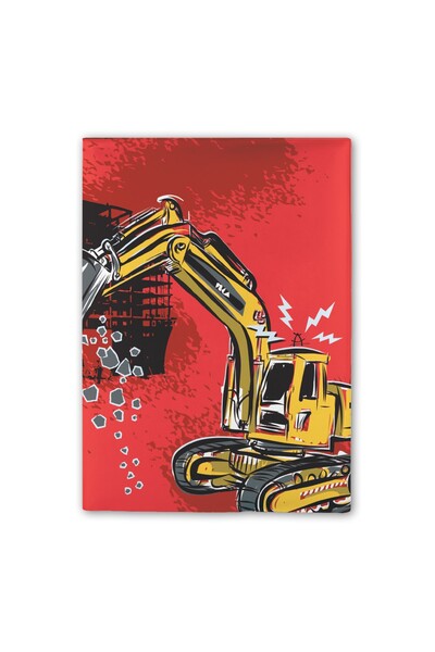 Book Sleeves Scrap Book: Digger - Pack of 6