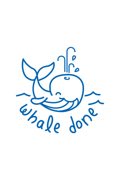 Whale Done - Playful Puns Merit Stamp - Australian Teaching Aids ...