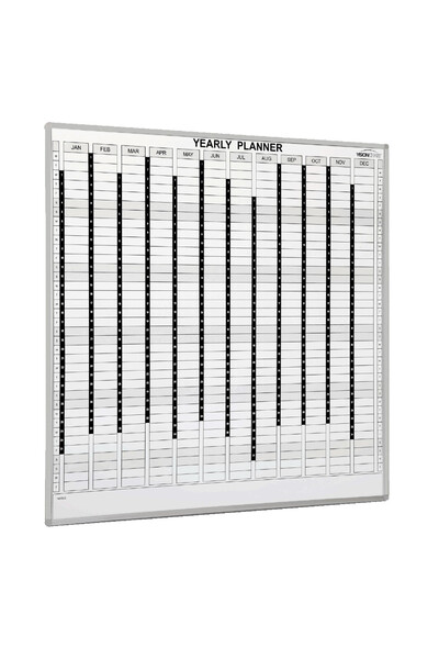 Visionchart Perpetual Planner Magnetic Whiteboard (2400 x 1200mm)