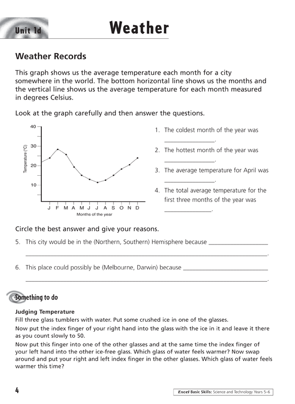 Excel Basic Skills - Science and Technology: Years 5-6 - Pascal Press ...