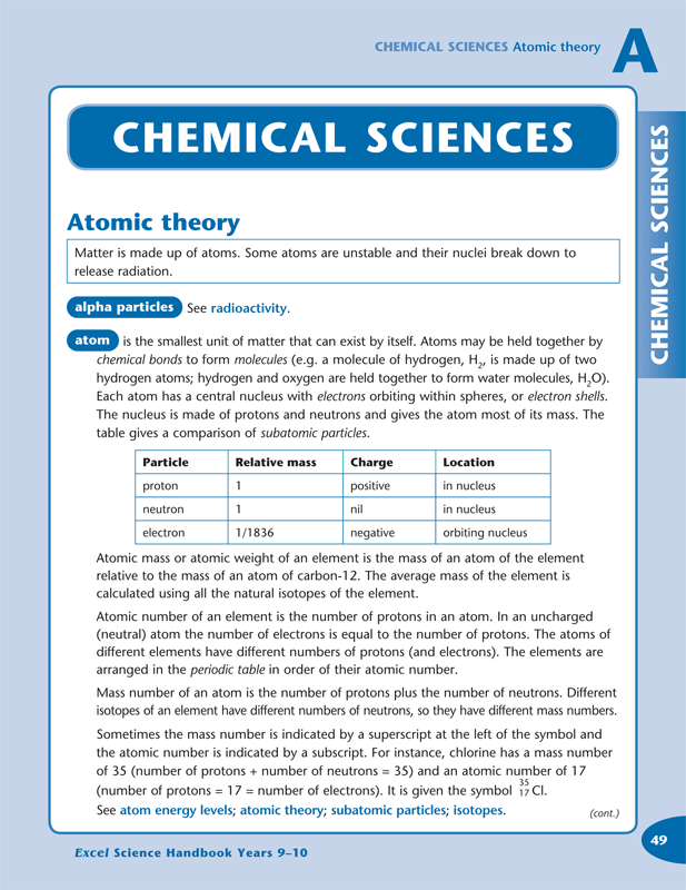 Excel Handbooks - Science Handbook: Years 7-8 - Pascal Press 